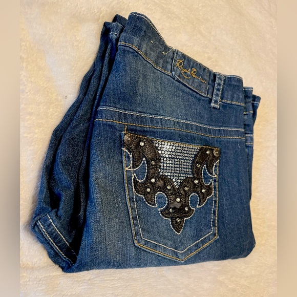 Royal Premium Blue Jeans - Size: 14 - Picture 7 of 8